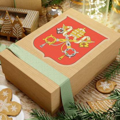 Coat of arms of Vatican City State - STICKER Vinyl Kiss-Cut Decal