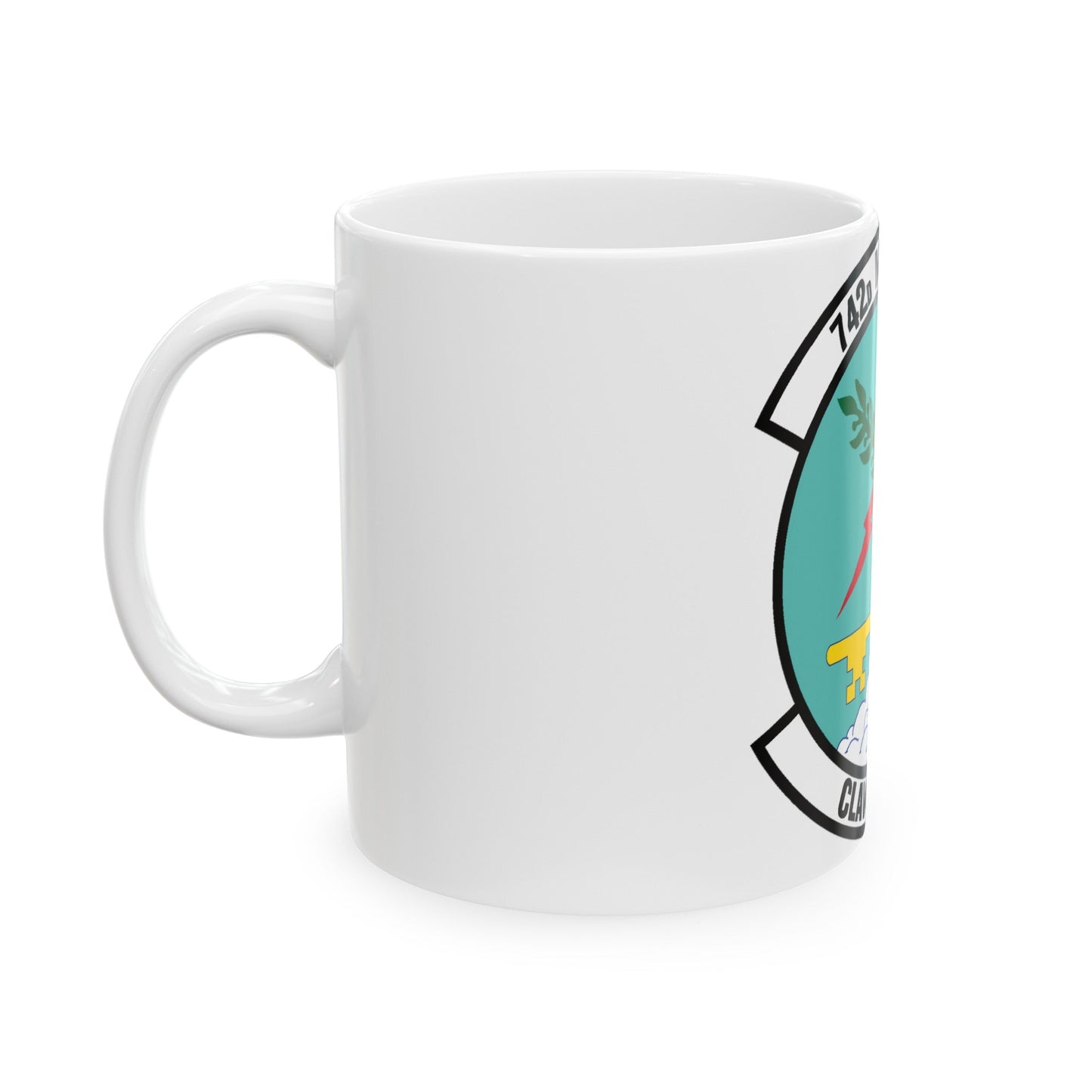 742 Missile Squadron AFGSC (U.S. Air Force) White Coffee Mug-The Sticker Space