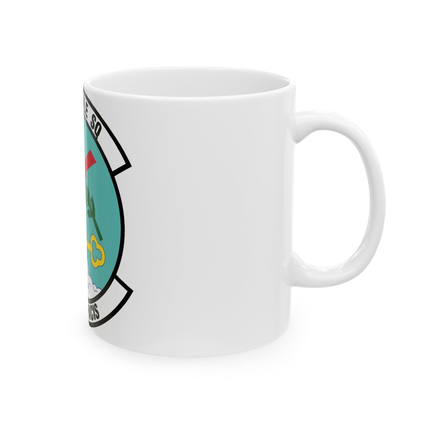 742 Missile Squadron AFGSC (U.S. Air Force) White Coffee Mug-The Sticker Space