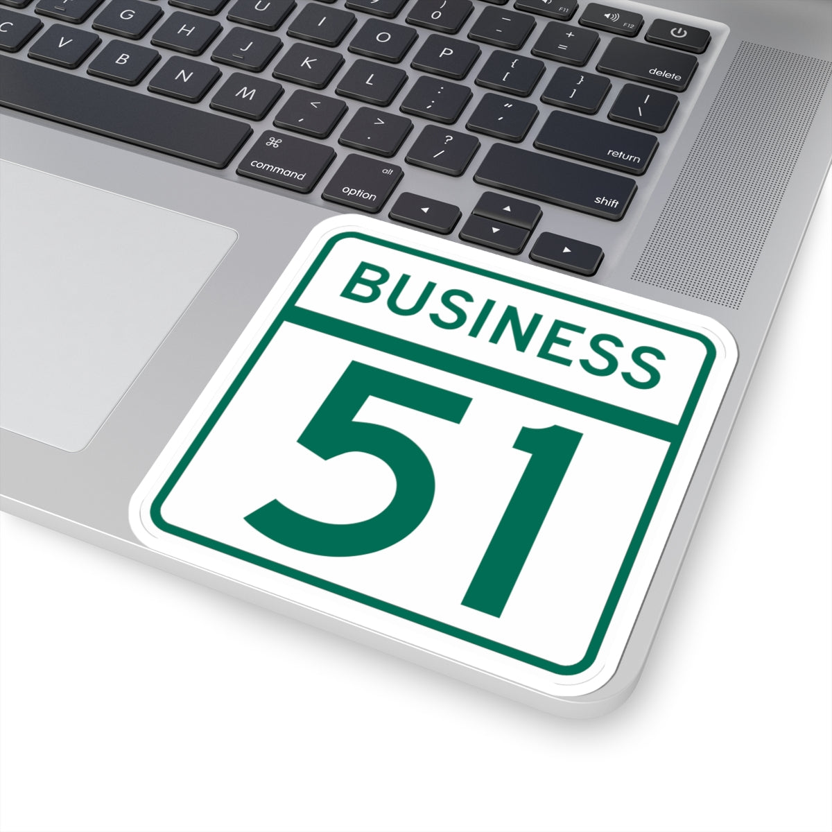 MD Route 51 Business (Maryland) (Road Sign) STICKER Vinyl Kiss-Cut Decal