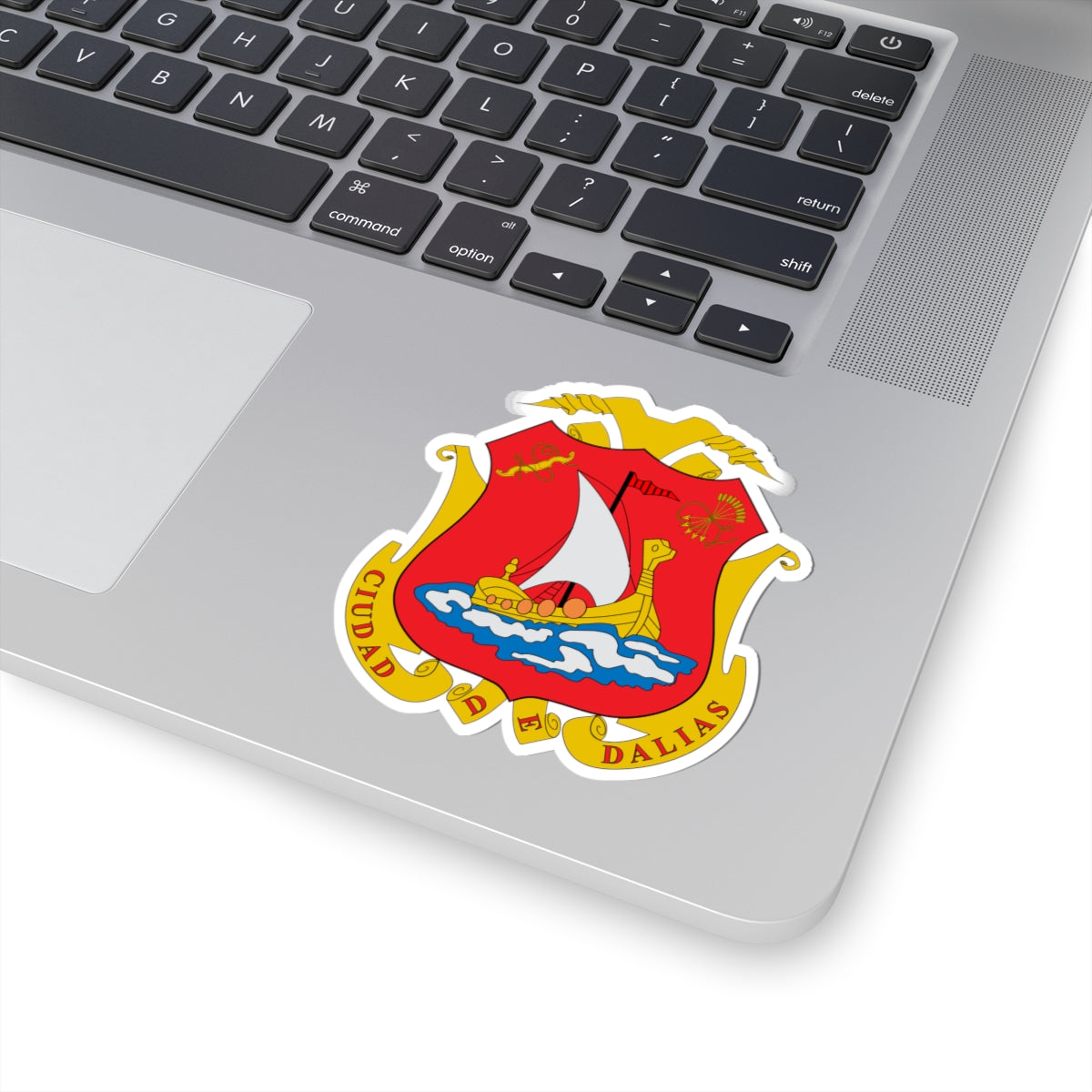 Escudo de Dalías (Spain) (Coat of Arms) STICKER Vinyl Kiss-Cut Decal
