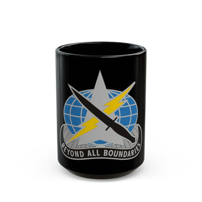 743 Military Intelligence Battalion (U.S. Army) Black Coffee Mug-15oz-The Sticker Space