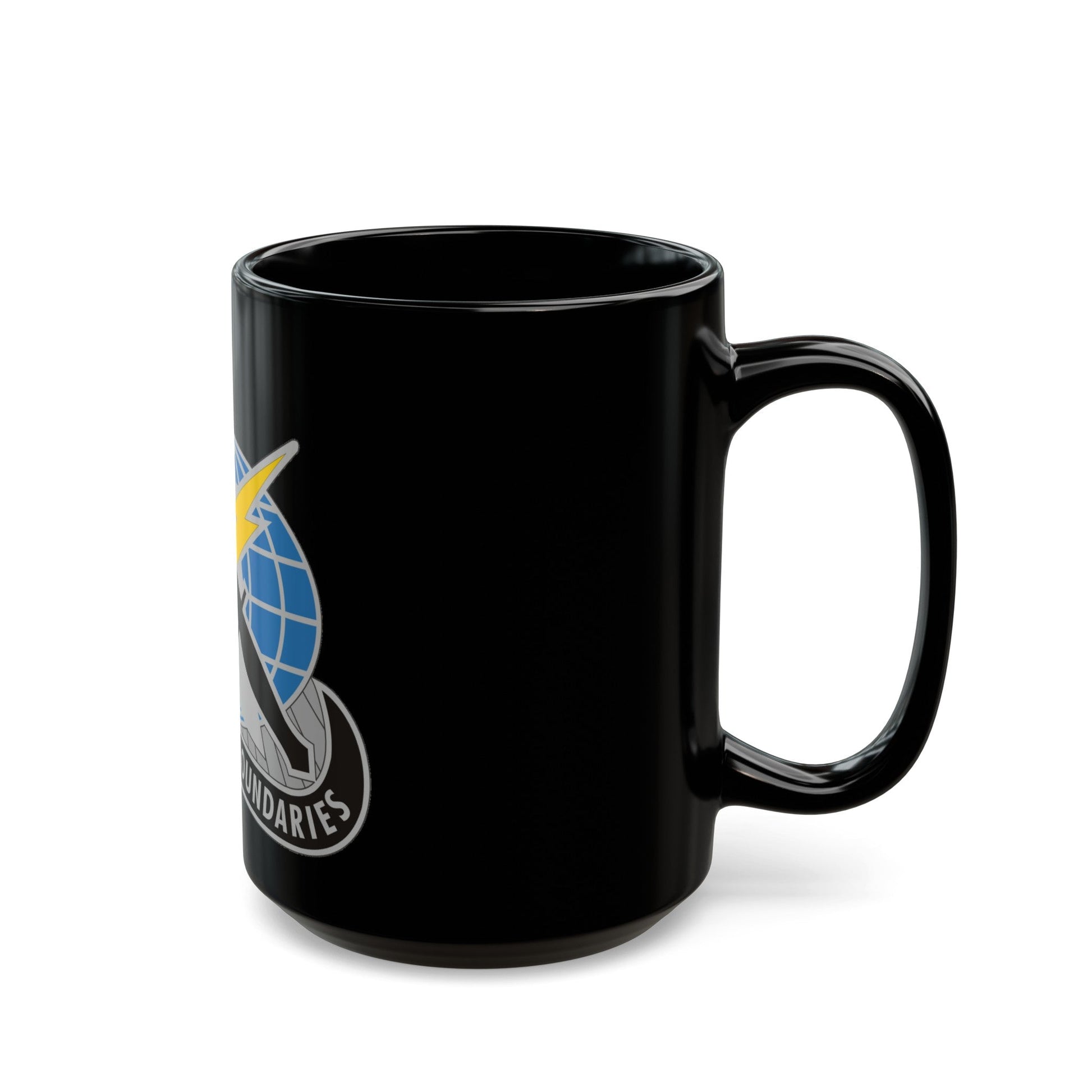 743 Military Intelligence Battalion (U.S. Army) Black Coffee Mug-The Sticker Space