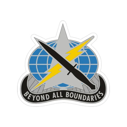 743 Military Intelligence Battalion (U.S. Army) Transparent STICKER Die-Cut Vinyl Decal 2 Inch - The Sticker Space
