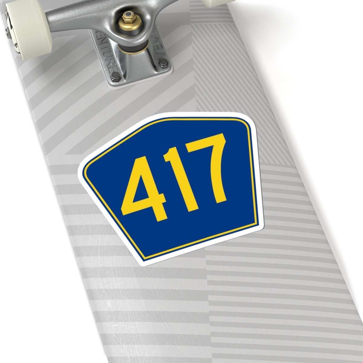 PR secondary 417 (Puerto Rico) (Road Sign) STICKER Vinyl Kiss-Cut Decal