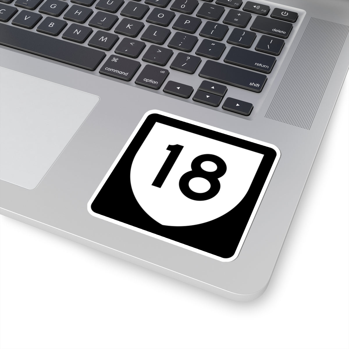 PR urban primary 18 (Puerto Rico) (Road Sign) STICKER Vinyl Kiss-Cut Decal