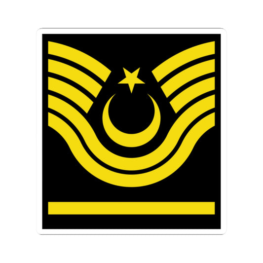 Army TUR OR 07 2 (Turkey) (Military Rank) STICKER Vinyl Kiss-Cut Decal