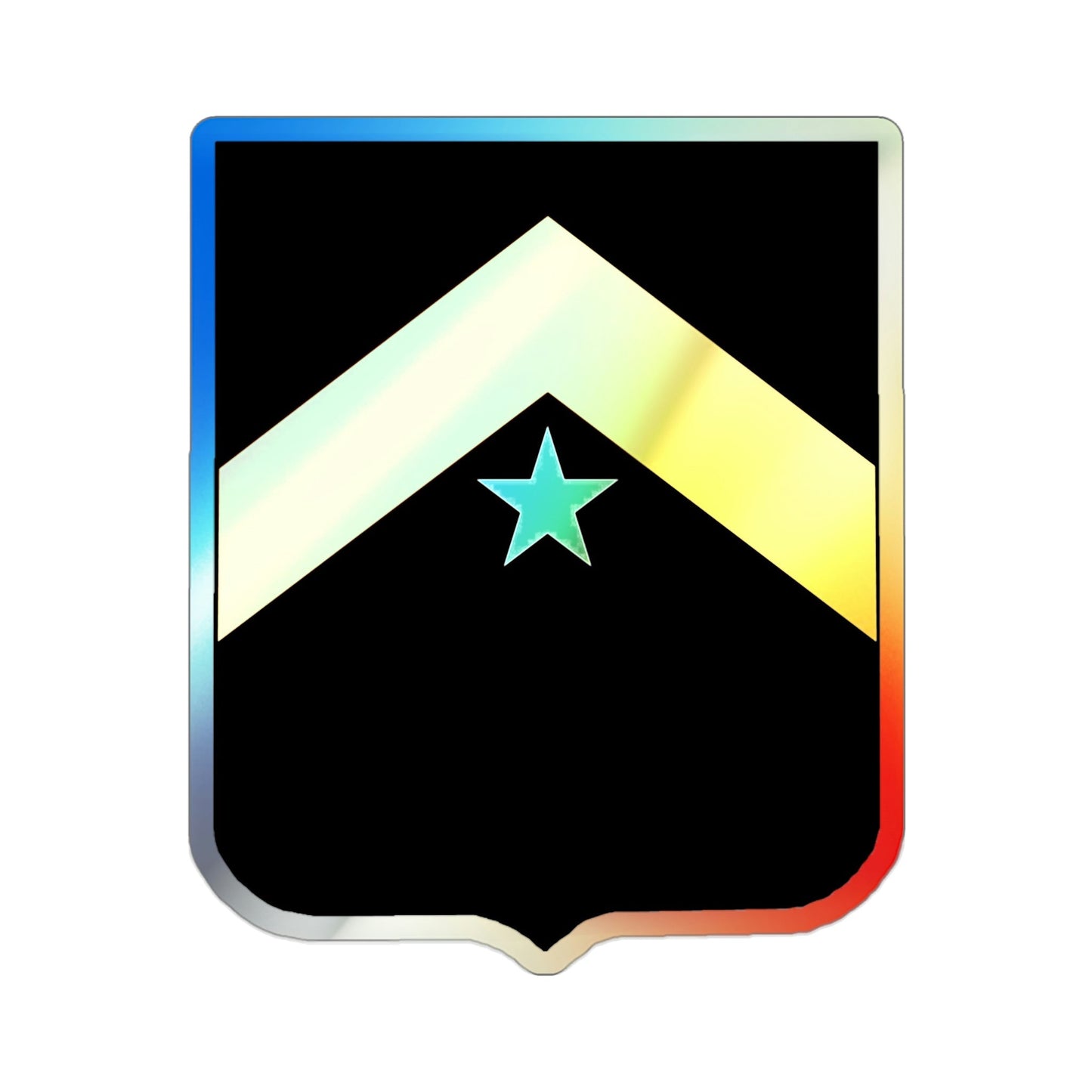 743rd Tank Battalion (U.S. Army) Holographic STICKER Die-Cut Vinyl Decal-2 Inch-The Sticker Space