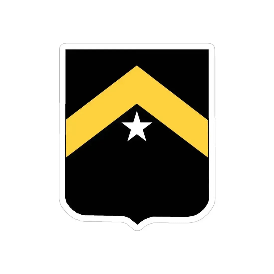 743rd Tank Battalion (U.S. Army) REVERSE PRINT Transparent Die-Cut STICKER 4 Inch Die-Cut Transparent - The Sticker Space