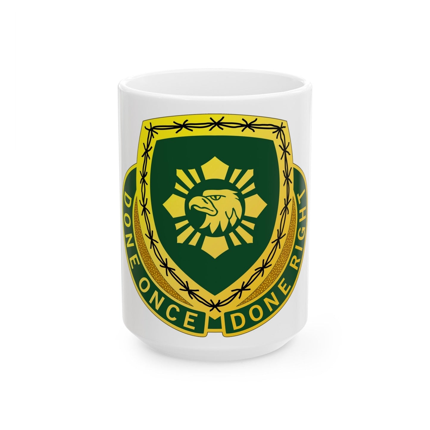 744 Military Police Battalion (U.S. Army) White Coffee Mug-15oz-The Sticker Space