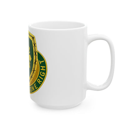 744 Military Police Battalion (U.S. Army) White Coffee Mug-The Sticker Space