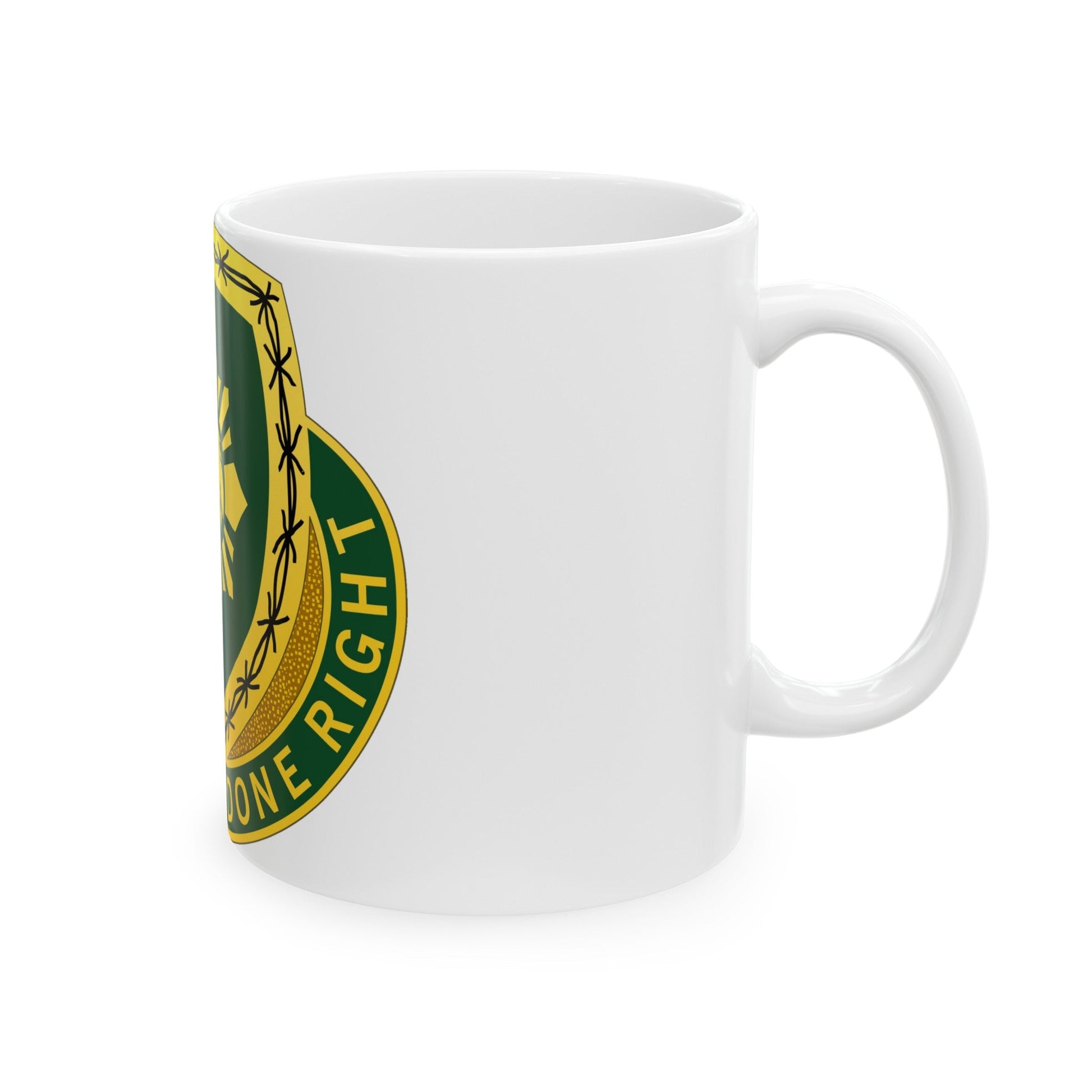 744 Military Police Battalion (U.S. Army) White Coffee Mug-The Sticker Space