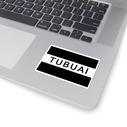 Flag of Tubuai (France) STICKER Vinyl Kiss-Cut Decal
