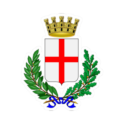 Barge-Stemma (Italy) (Coat of Arms) STICKER Vinyl Kiss-Cut Decal