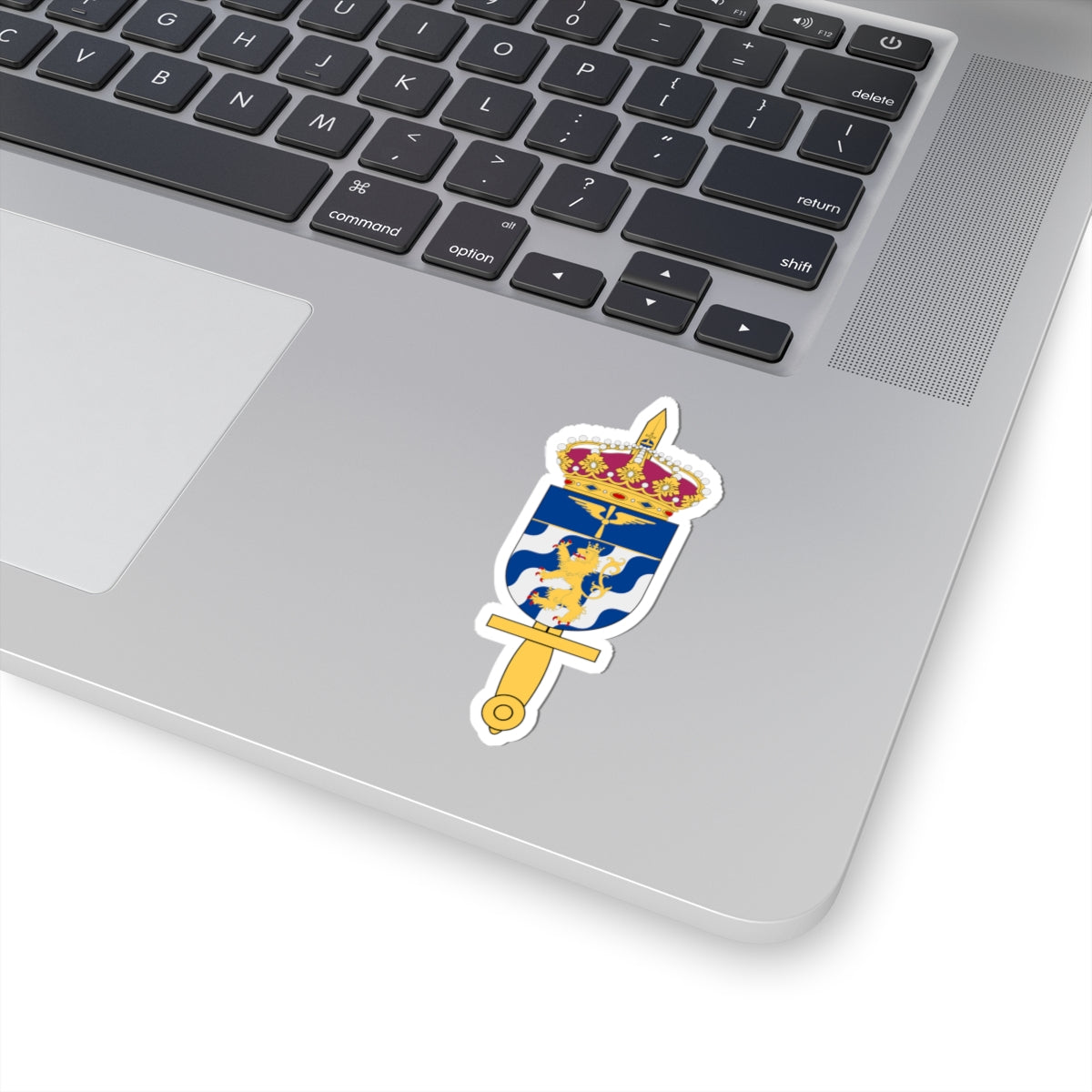 Södra flygkommandot vapen (Sweden) (Coat of Arms) STICKER Vinyl Kiss-Cut Decal