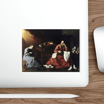 ZURBARAN, Francisco de - The House of Nazareth (Artwork) STICKER Vinyl Die-Cut Decal