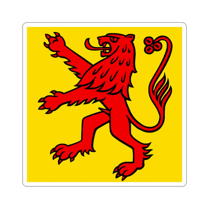 CHE Laufenburg Flag (Switzerland) STICKER Vinyl Kiss-Cut Decal