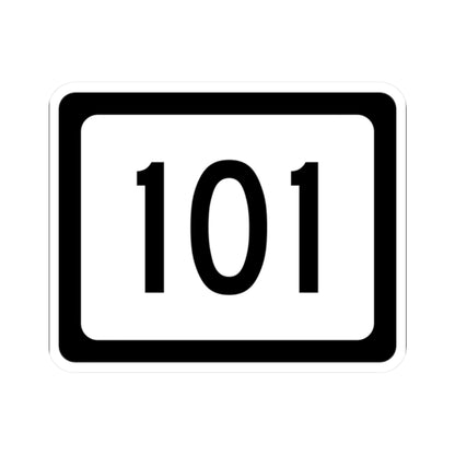 WV-101 (Virginia) (Road Sign) STICKER Vinyl Kiss-Cut Decal
