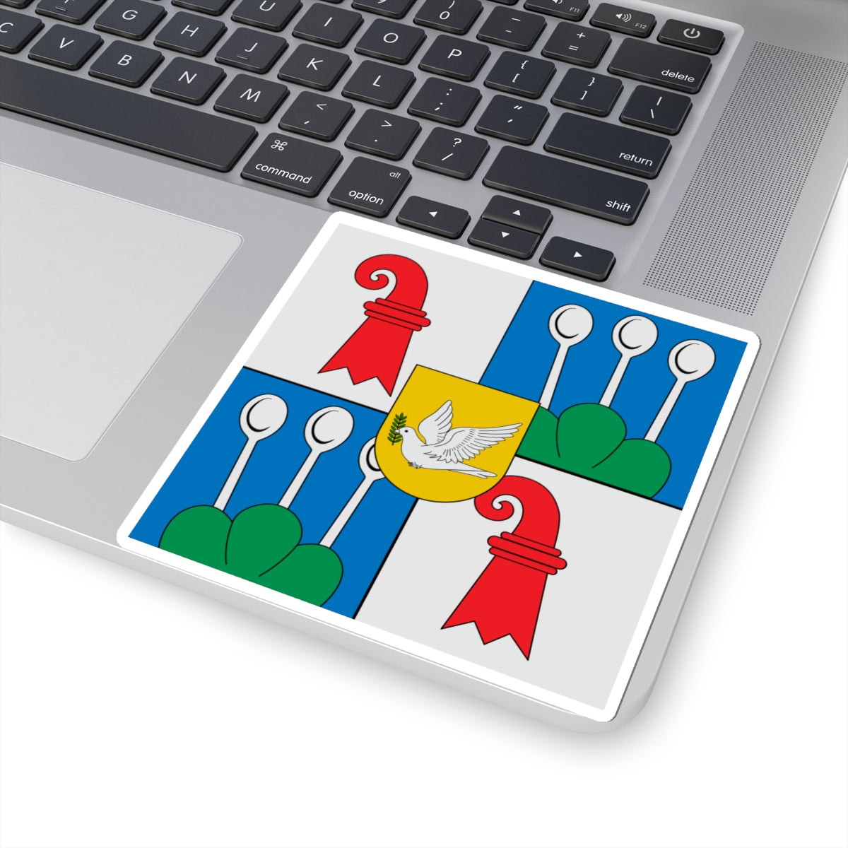 Flag of Kurt Koch (Switzerland) STICKER Vinyl Kiss-Cut Decal