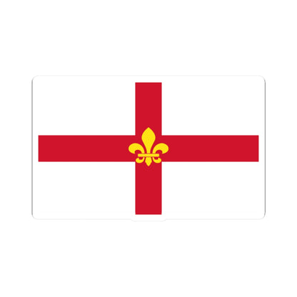 Flag of Lincoln (England) STICKER Vinyl Kiss-Cut Decal