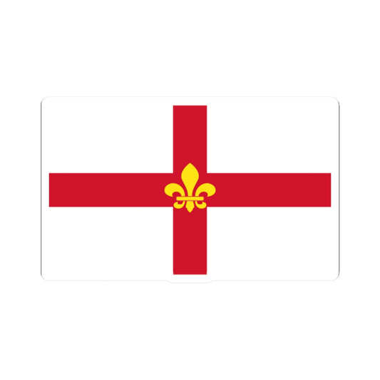 Flag of Lincoln (England) STICKER Vinyl Kiss-Cut Decal