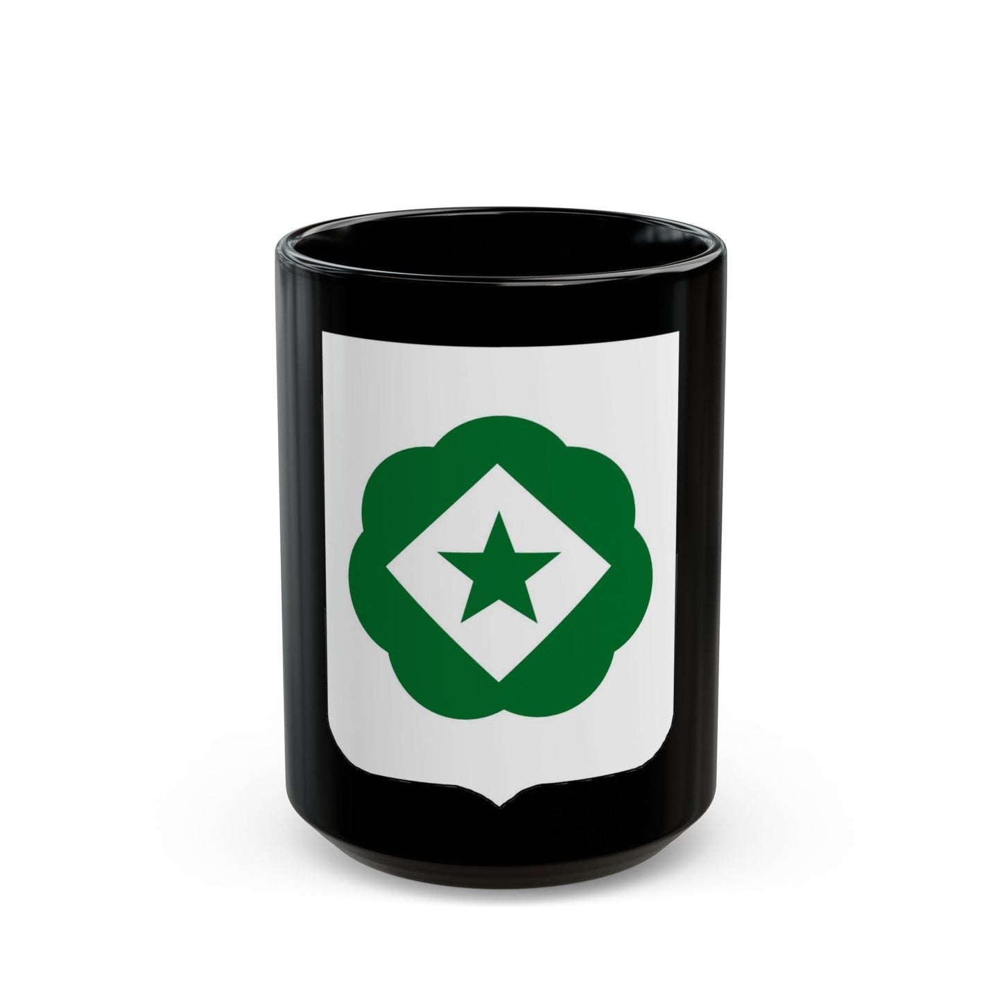 745th Tank Battalion (U.S. Army) Black Coffee Mug-15oz-The Sticker Space