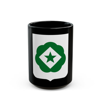 745th Tank Battalion (U.S. Army) Black Coffee Mug-15oz-The Sticker Space