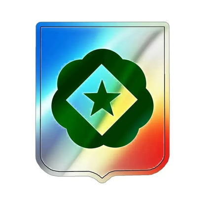 745th Tank Battalion (U.S. Army) Holographic STICKER Die-Cut Vinyl Decal 5 Inch Holographic - The Sticker Space