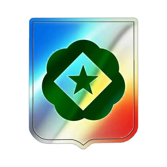745th Tank Battalion (U.S. Army) Holographic STICKER Die-Cut Vinyl Decal 6 Inch Holographic - The Sticker Space