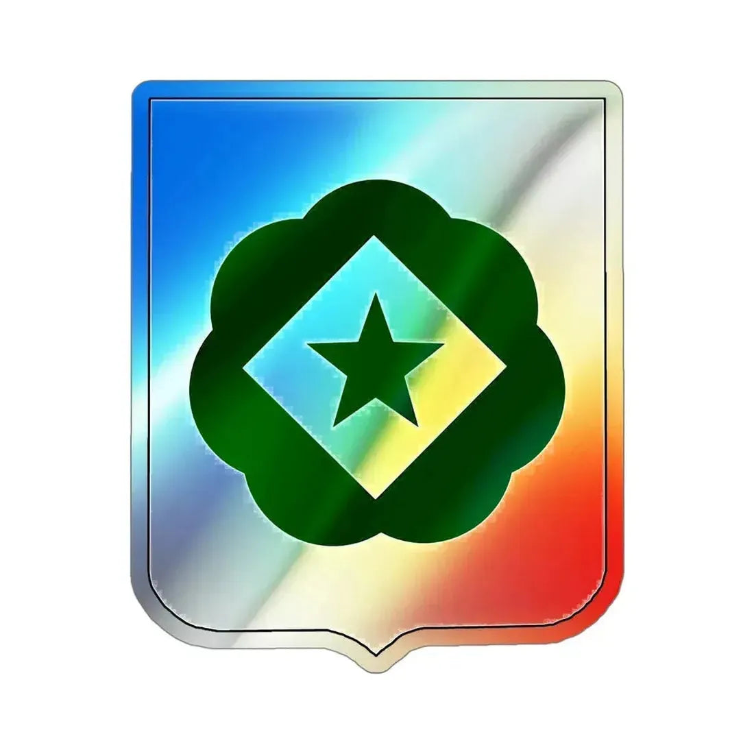 745th Tank Battalion (U.S. Army) Holographic STICKER Die-Cut Vinyl Decal - The Sticker Space