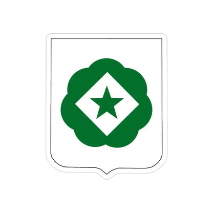 745th Tank Battalion (U.S. Army) REVERSE PRINT Transparent Die-Cut STICKER 3 Inch Die-Cut Transparent - The Sticker Space