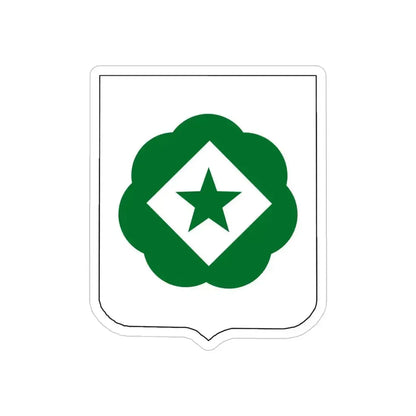 745th Tank Battalion (U.S. Army) REVERSE PRINT Transparent Die-Cut STICKER 5 Inch Die-Cut Transparent - The Sticker Space