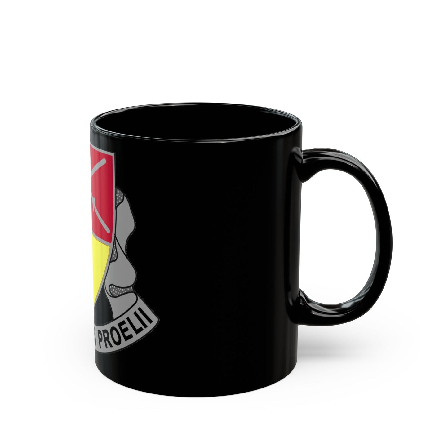 746 Maintenance Battalion (U.S. Army) Black Coffee Mug-The Sticker Space