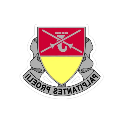 746 Maintenance Battalion (U.S. Army) REVERSE PRINT Transparent Die-Cut STICKER 2 Inch Die-Cut Transparent - The Sticker Space