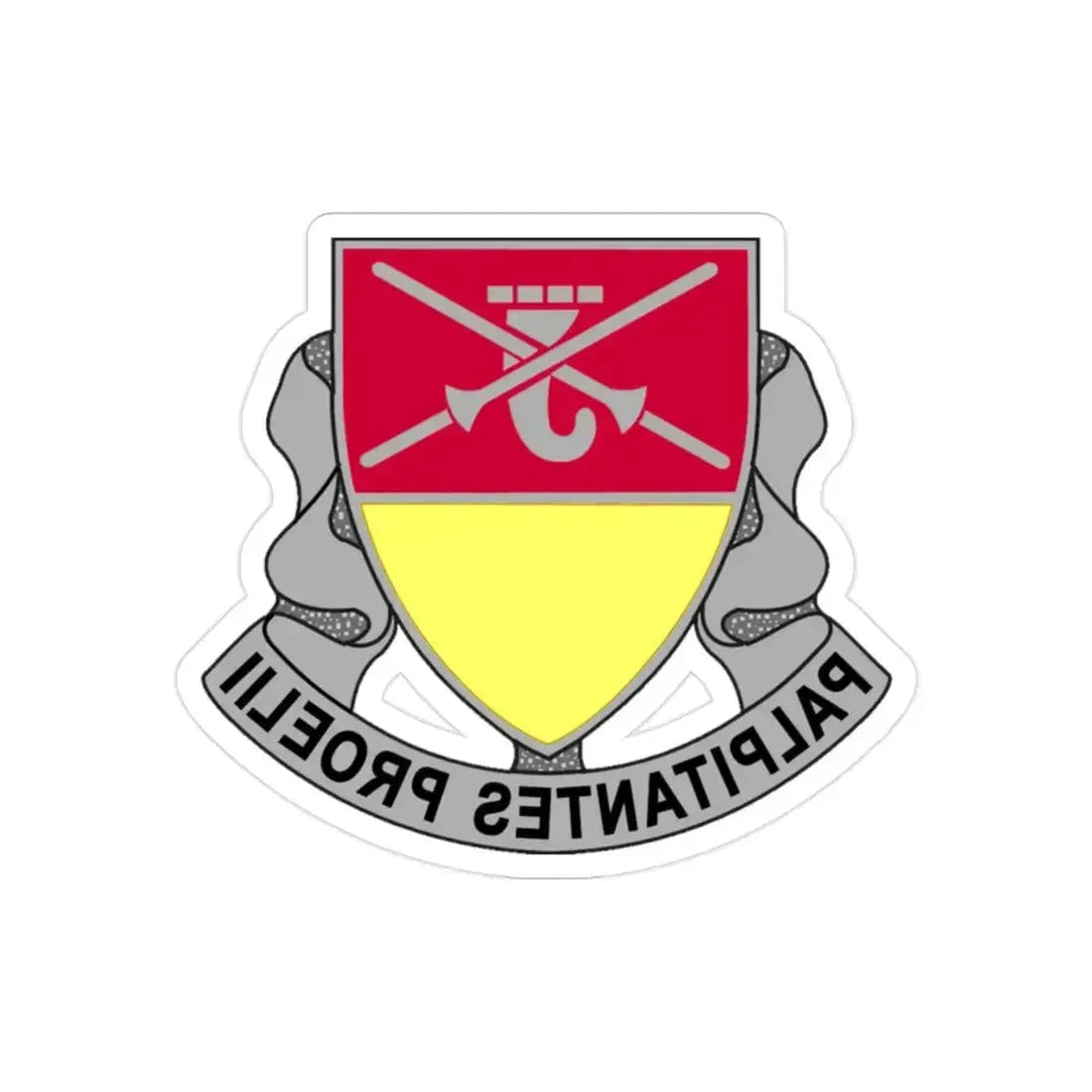 746 Maintenance Battalion (U.S. Army) REVERSE PRINT Transparent Die-Cut STICKER - The Sticker Space