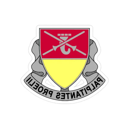 746 Maintenance Battalion (U.S. Army) REVERSE PRINT Transparent Die-Cut STICKER - The Sticker Space