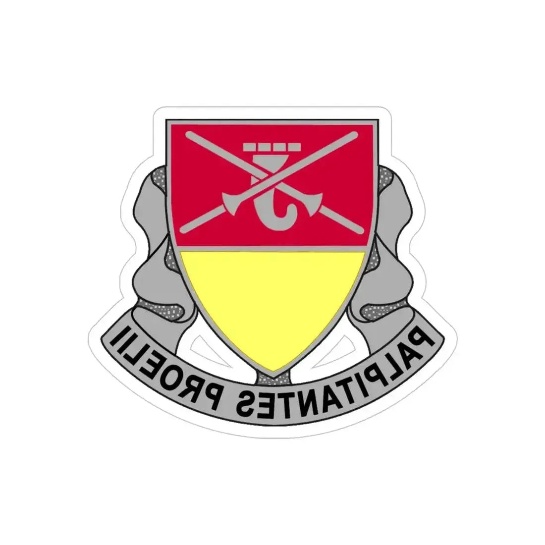 746 Maintenance Battalion (U.S. Army) REVERSE PRINT Transparent Die-Cut STICKER - The Sticker Space
