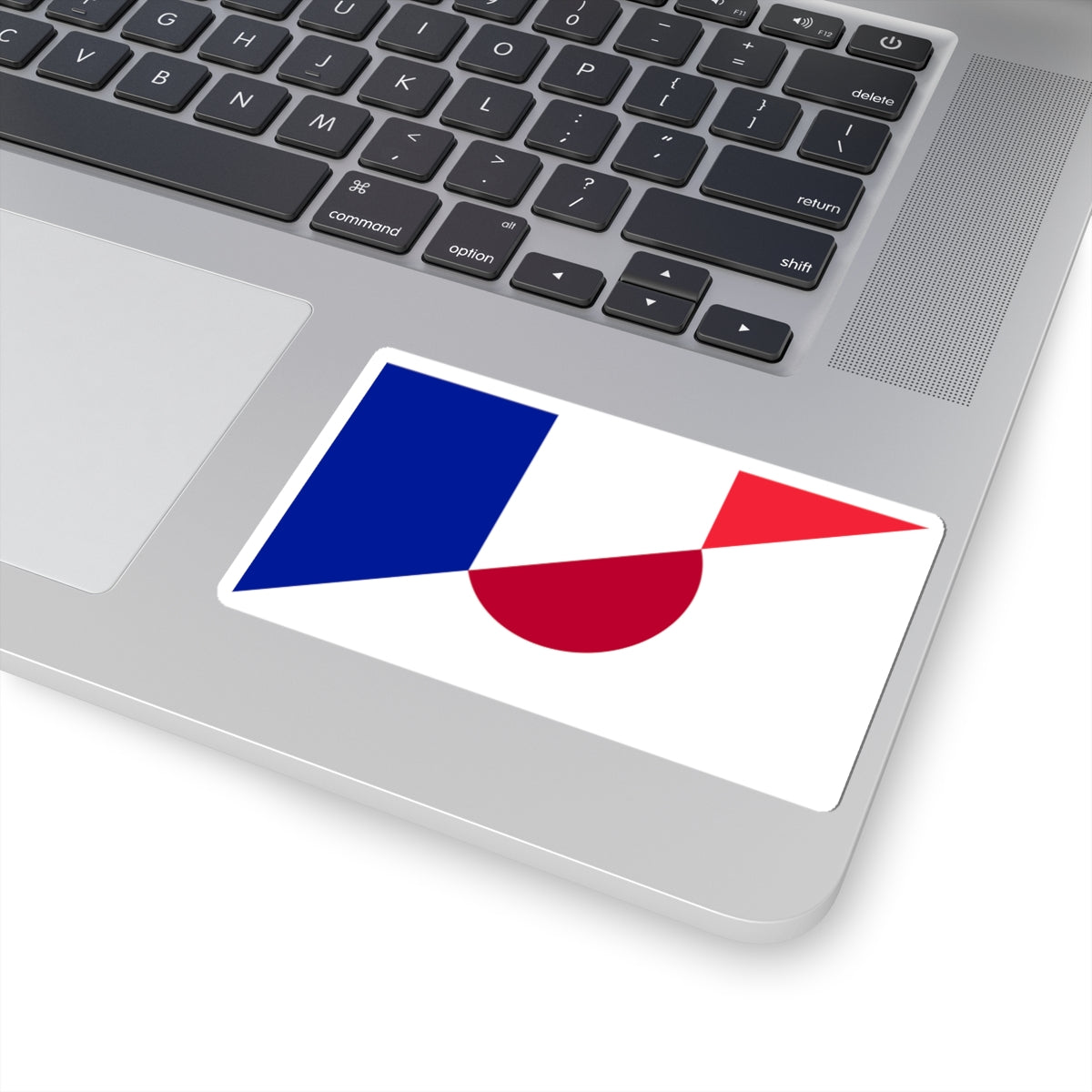 Flag of France and Japan (France) STICKER Vinyl Kiss-Cut Decal