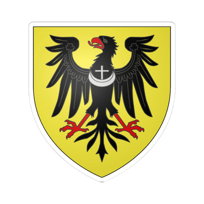 Armoiries Silésie (Czech Republic) (Coat of Arms) STICKER Vinyl Kiss-Cut Decal