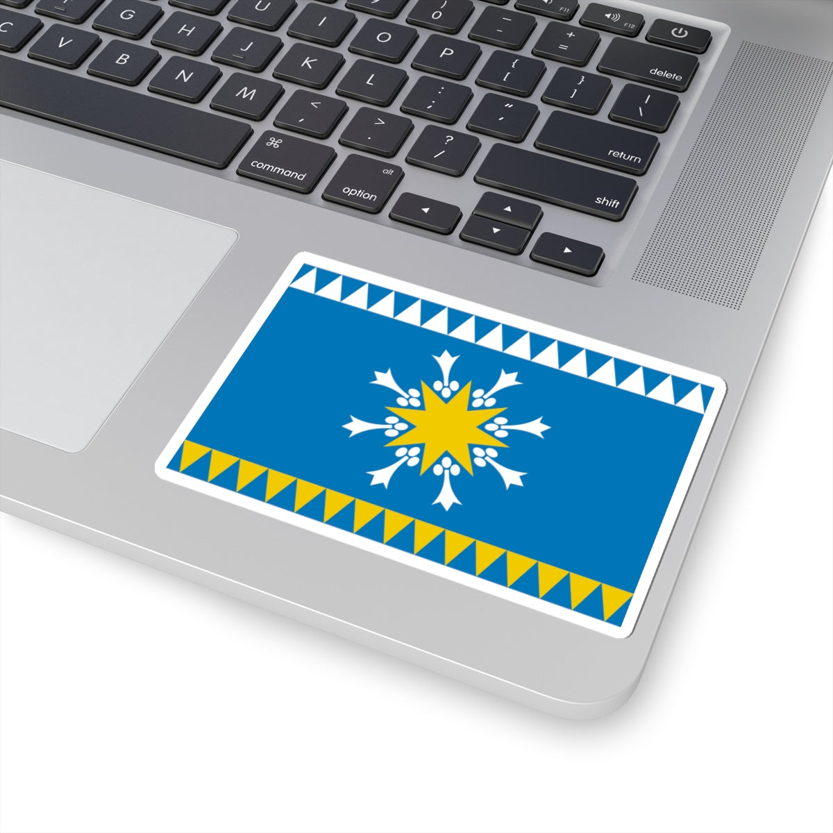 Flag of Ivdel Sverdlovsk oblast (Russia) STICKER Vinyl Kiss-Cut Decal