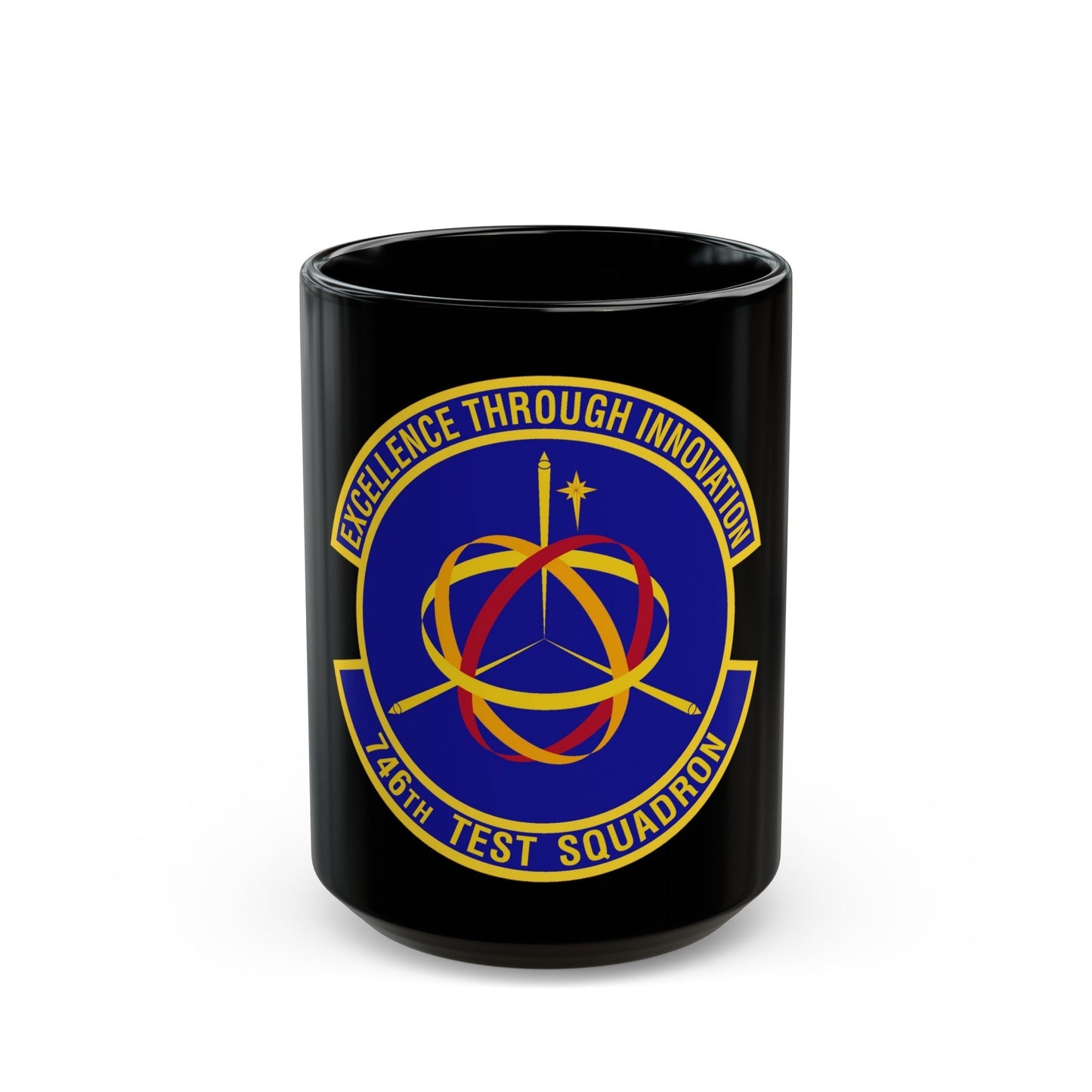 746th Test Squadron (U.S. Air Force) Black Coffee Mug-15oz-The Sticker Space