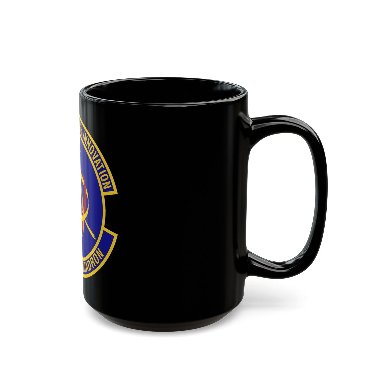 746th Test Squadron (U.S. Air Force) Black Coffee Mug-The Sticker Space