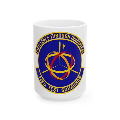 746th Test Squadron (U.S. Air Force) White Coffee Mug-15oz-The Sticker Space