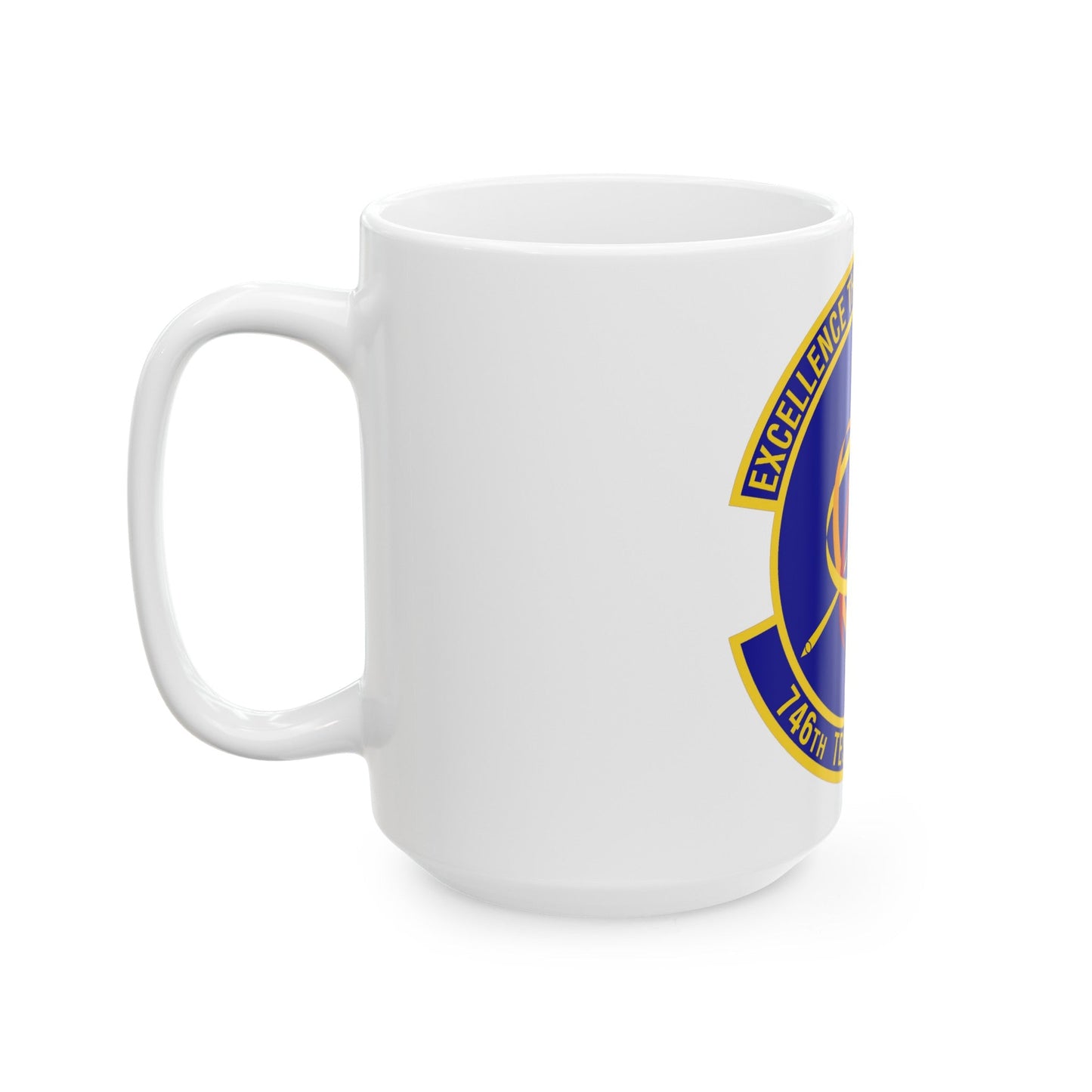 746th Test Squadron (U.S. Air Force) White Coffee Mug-The Sticker Space