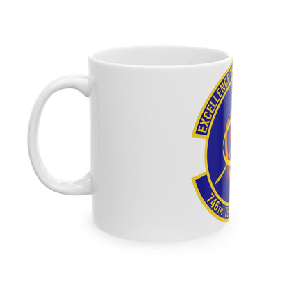 746th Test Squadron (U.S. Air Force) White Coffee Mug-The Sticker Space