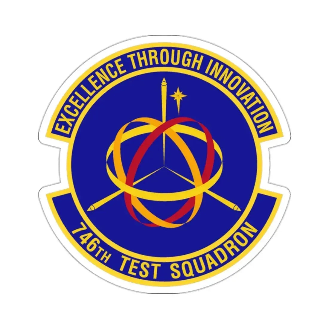 746th Test Squadron (U.S. Air Force) STICKER Vinyl Kiss-Cut Decal - The Sticker Space