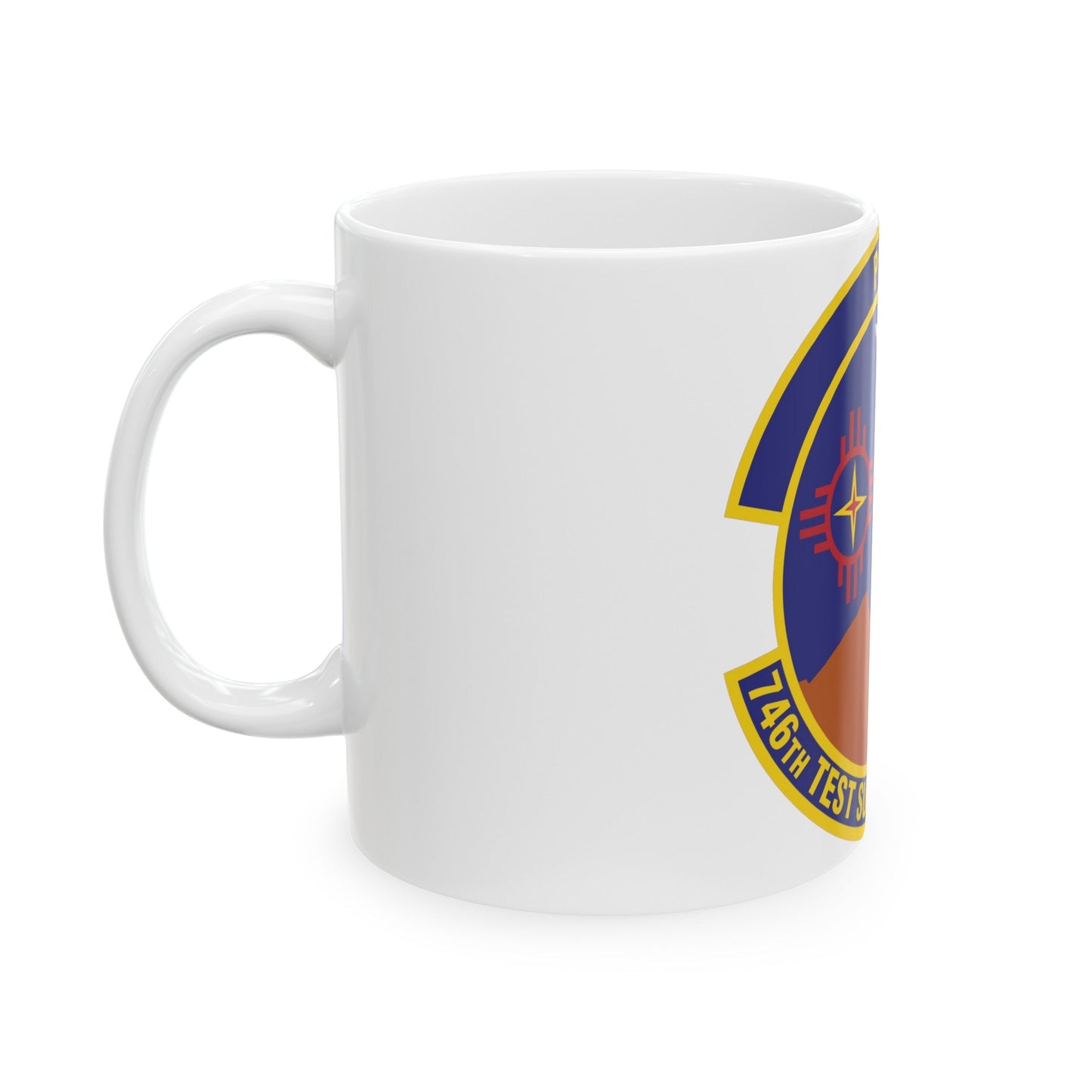 746th Test Support Squadron (U.S. Air Force) White Coffee Mug-The Sticker Space