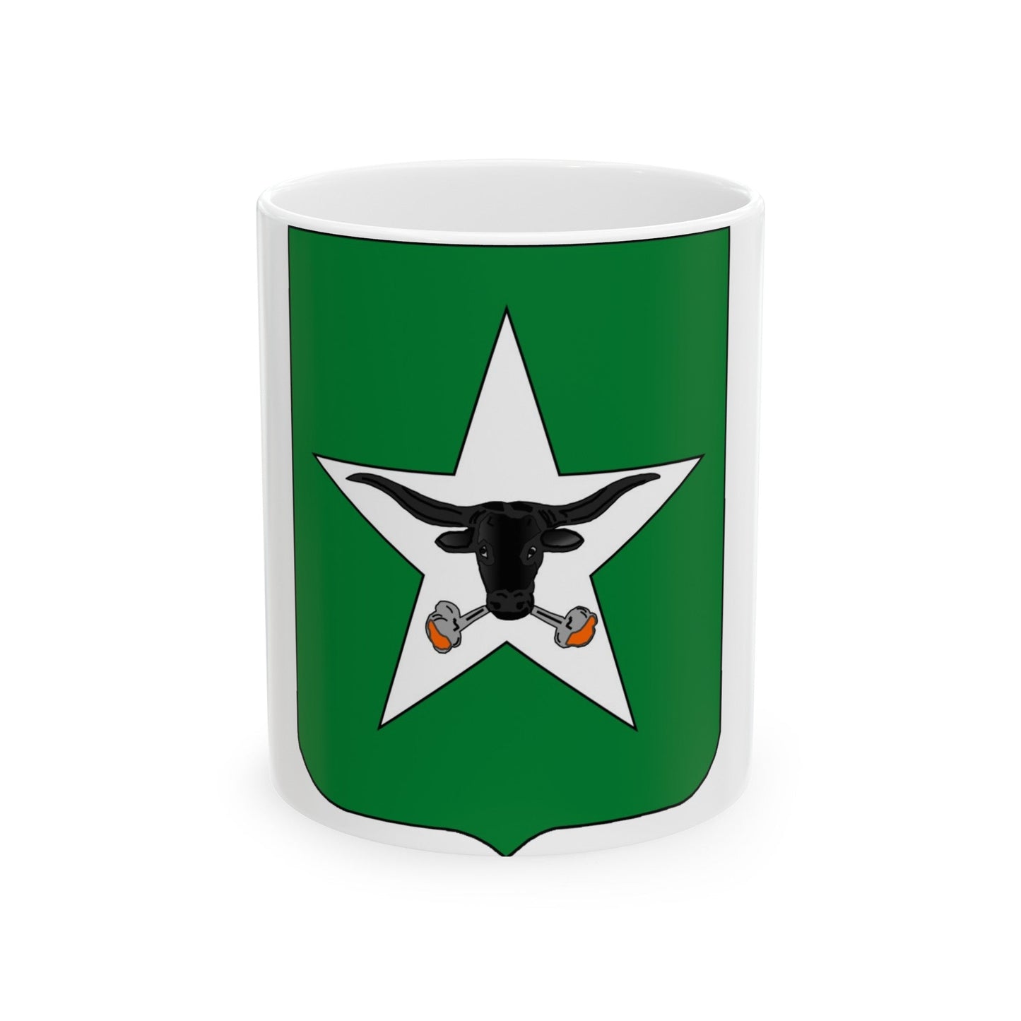 747th Tank Battalion (U.S. Army) White Coffee Mug-11oz-The Sticker Space