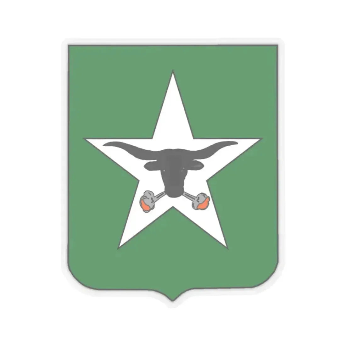 747th Tank Battalion (U.S. Army) STICKER Vinyl Kiss-Cut Decal 2 Inch Transparent - The Sticker Space