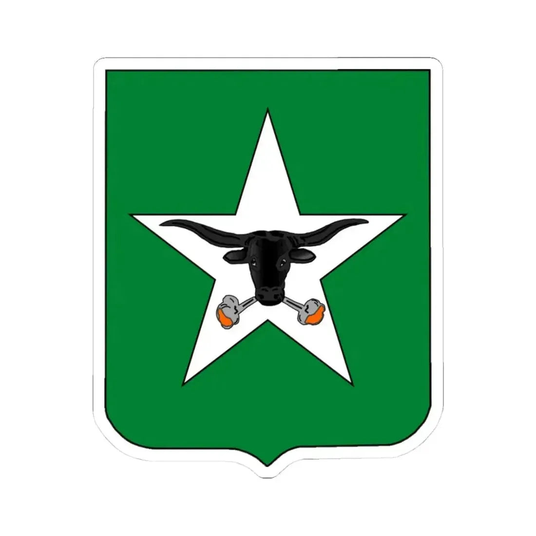747th Tank Battalion (U.S. Army) STICKER Vinyl Kiss-Cut Decal 3 Inch White - The Sticker Space